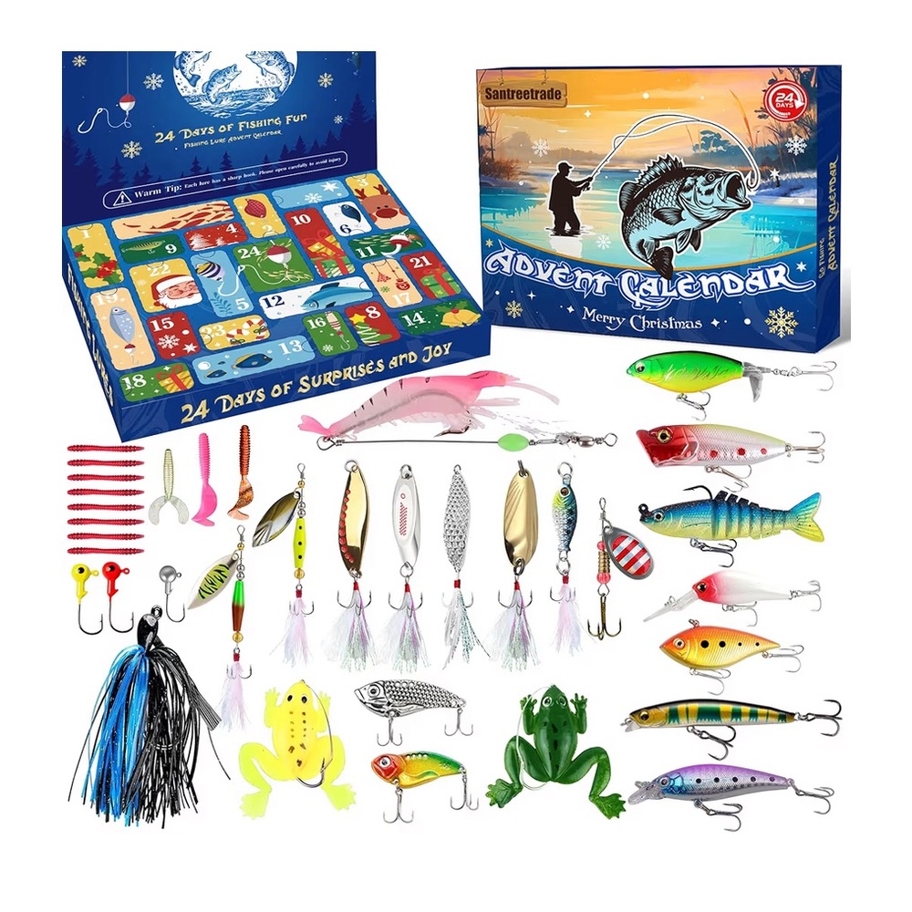Fishing Lure Advent Calendar‎ Set